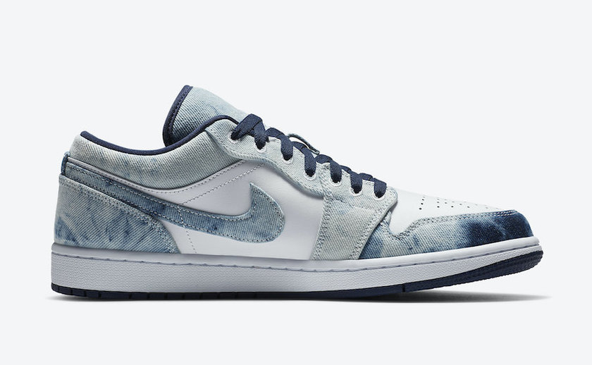 Air Jordan 1 Low Washed Denim CZ8455-100åå:registered:æ¥æ