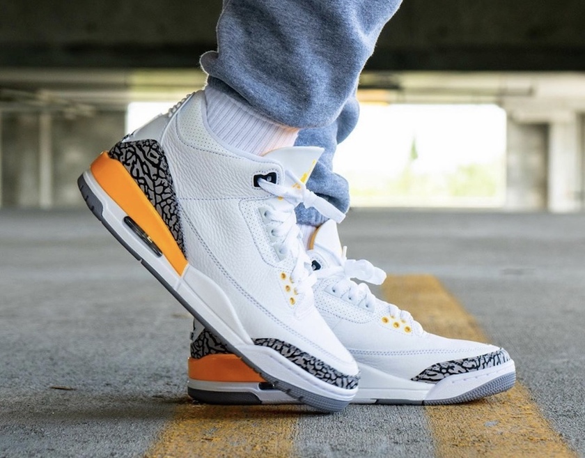 Air Jordan 3 Laser Orange CK9246-108åå:registered:æ¥æ