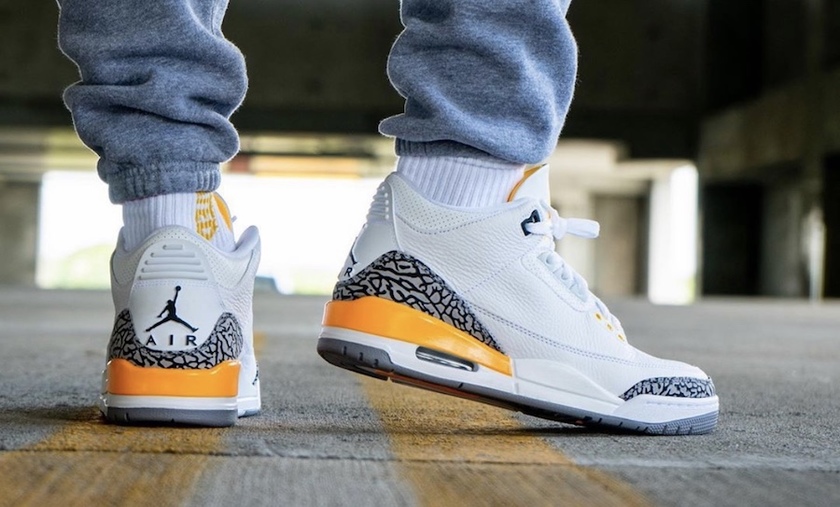 Air Jordan 3 Laser Orange CK9246-108åå:registered:æ¥æ