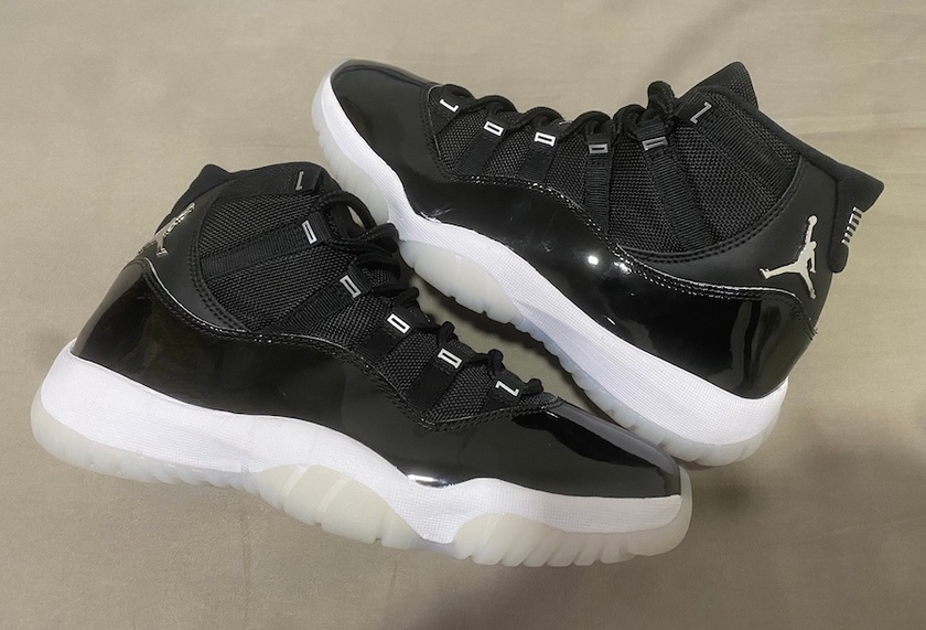 Air Jordan 11 Black Silver Eyelets CT8012-011 25å¨å¹´åå:registered:æ¥æ