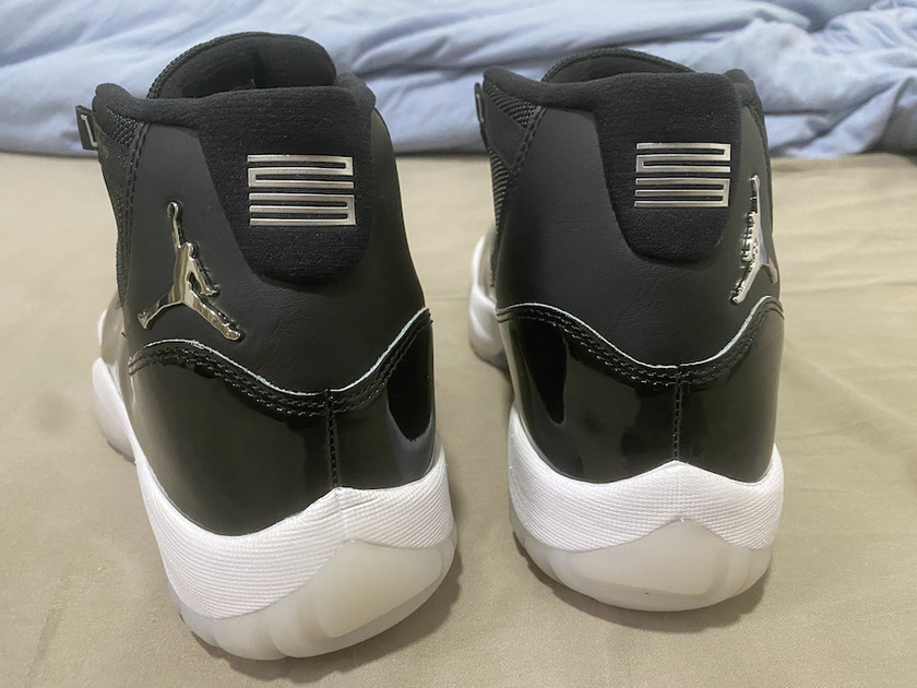Air Jordan 11 Black Silver Eyelets CT8012-011 25å¨å¹´åå:registered:æ¥æ