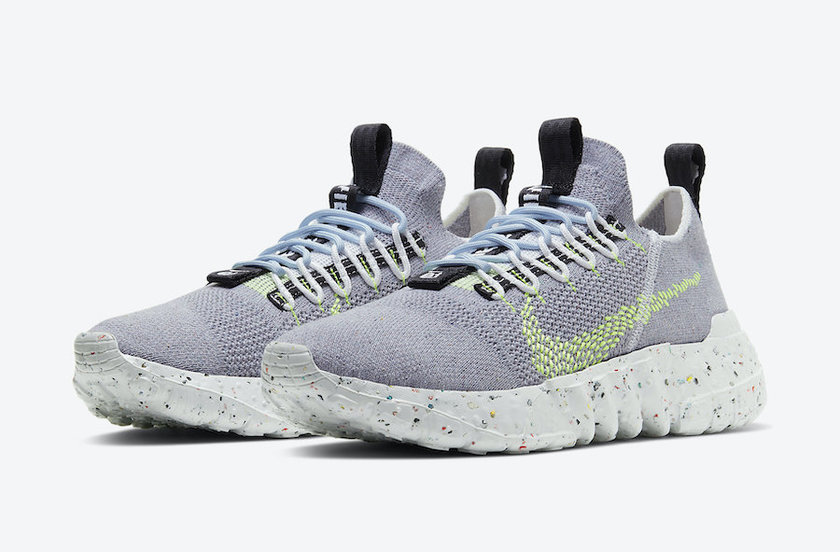 Nike Space Hippie 01 Gray Volt CQ3986-002åå:registered:æ¥æ1