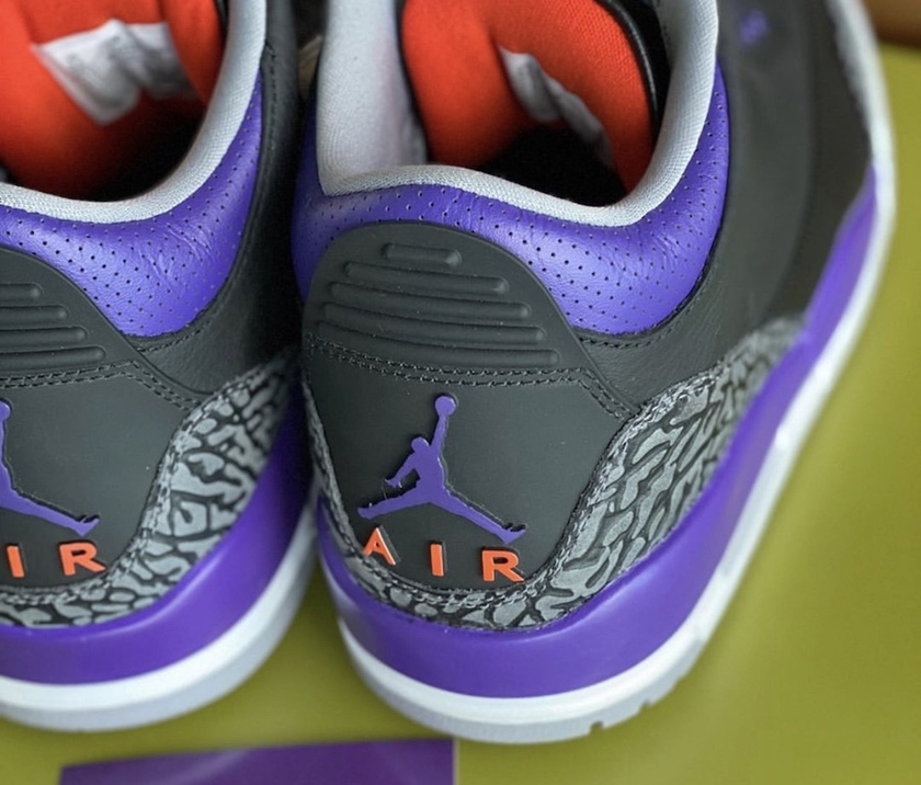 Air Jordan 3 Court Purple Suns CT8532-050 Release Date Pricing