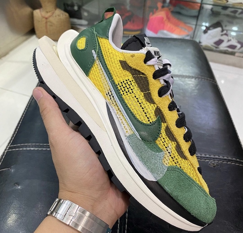 sacai Nike VaporWaffle Tour Yellow Stadium Green CV1363-700åå:registered:æ¥æ