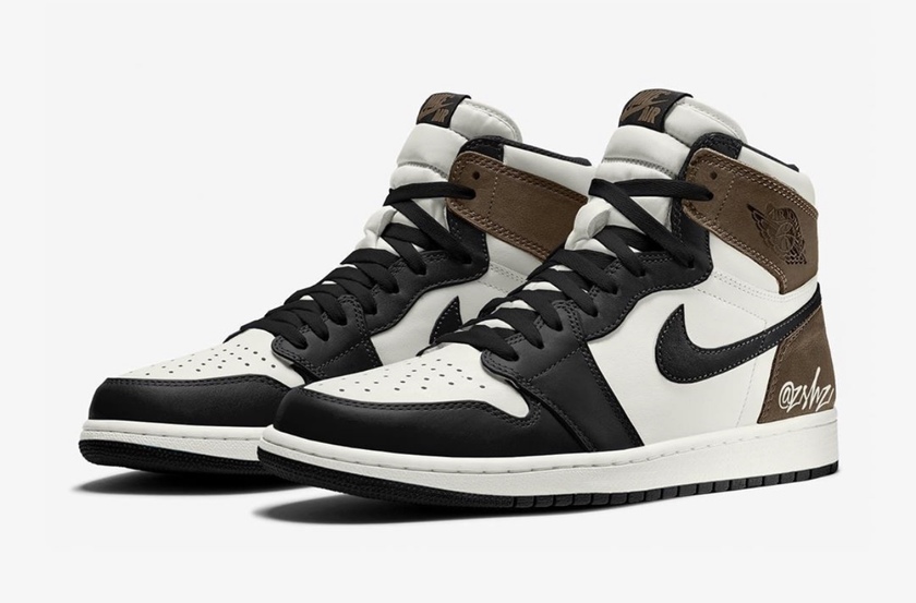 Air Jordan 1 Dark Mocha 555088-105 2020åå:registered:æ¥æ