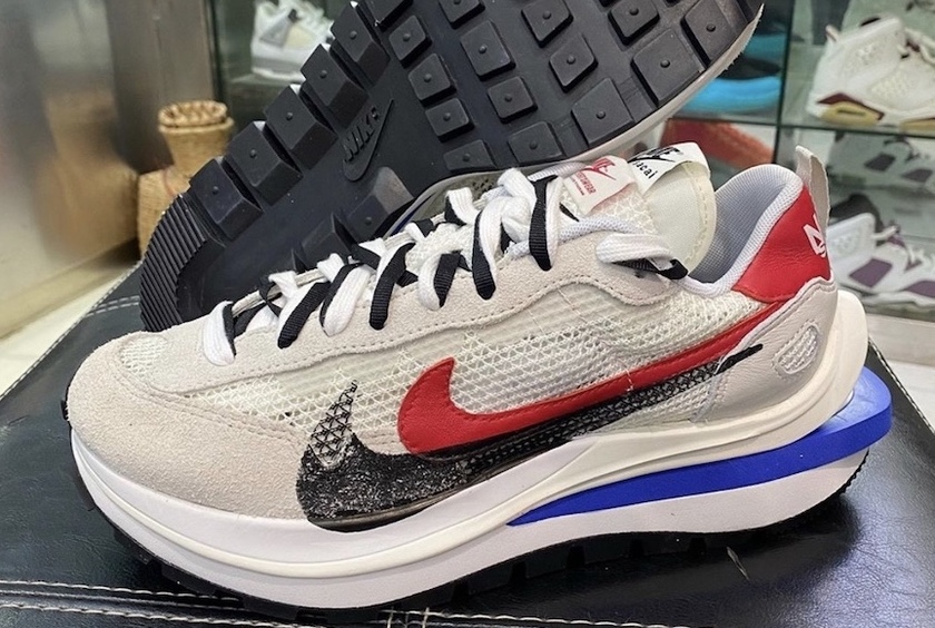 sacai Nike VaporWaffle Game Royal Sport Fuchsia CV1363-100 Release Info