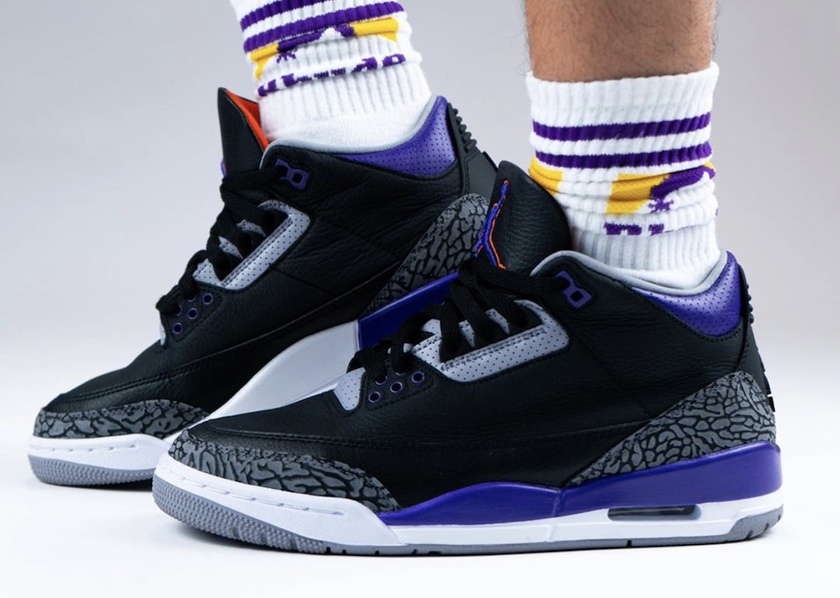 Air Jordan 3 Court Purple Suns CT8532-050å³å°åå:registered: