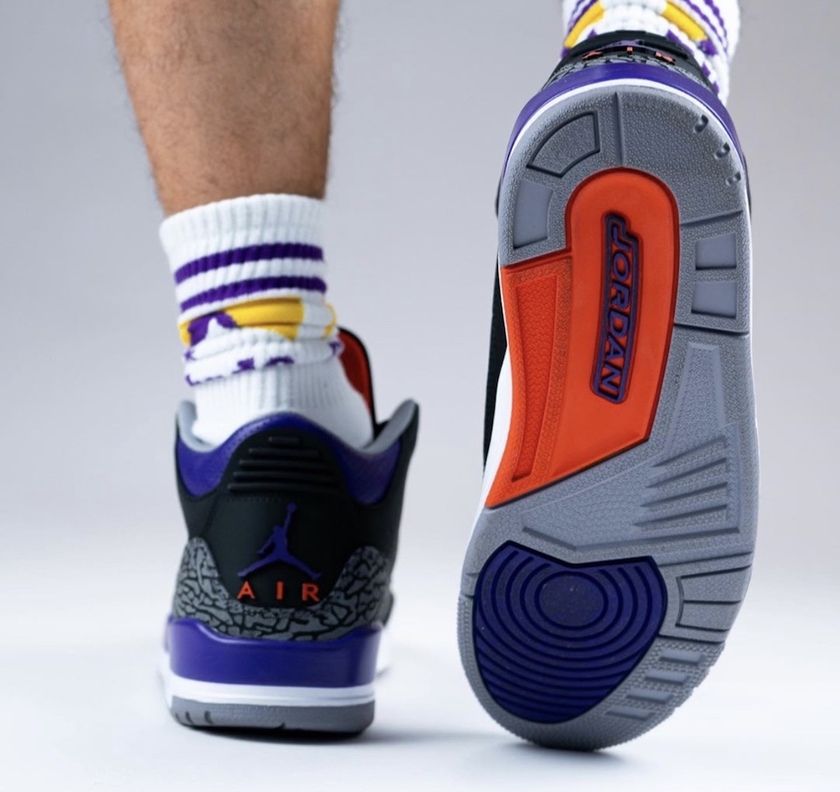 Air Jordan 3 Court Purple Suns CT8532-050å³å°åå:registered: