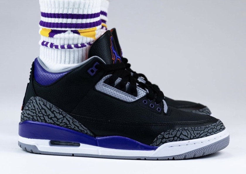 Air Jordan 3 Court Purple Suns CT8532-050å³å°åå:registered: