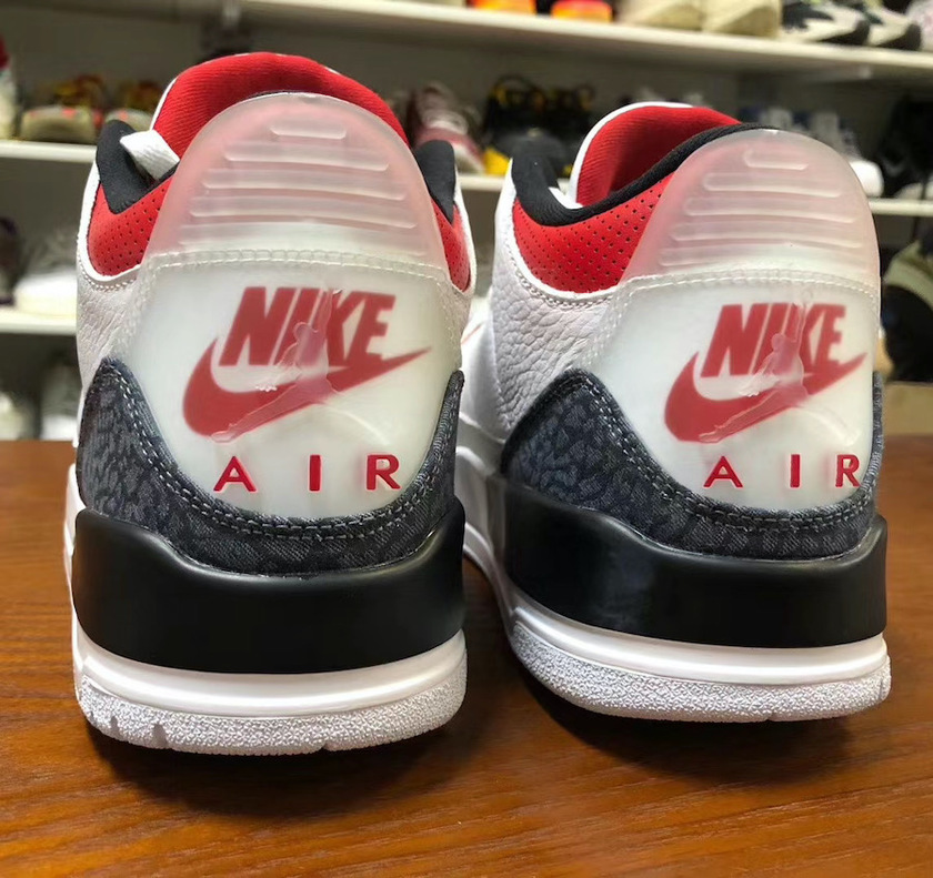 Air Jordan 3 SE Denim Fire Red CZ6431-100 2020åå:registered:æ¥æ