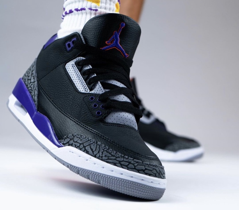 Air Jordan 3 Court Purple Suns CT8532-050å³å°åå:registered: