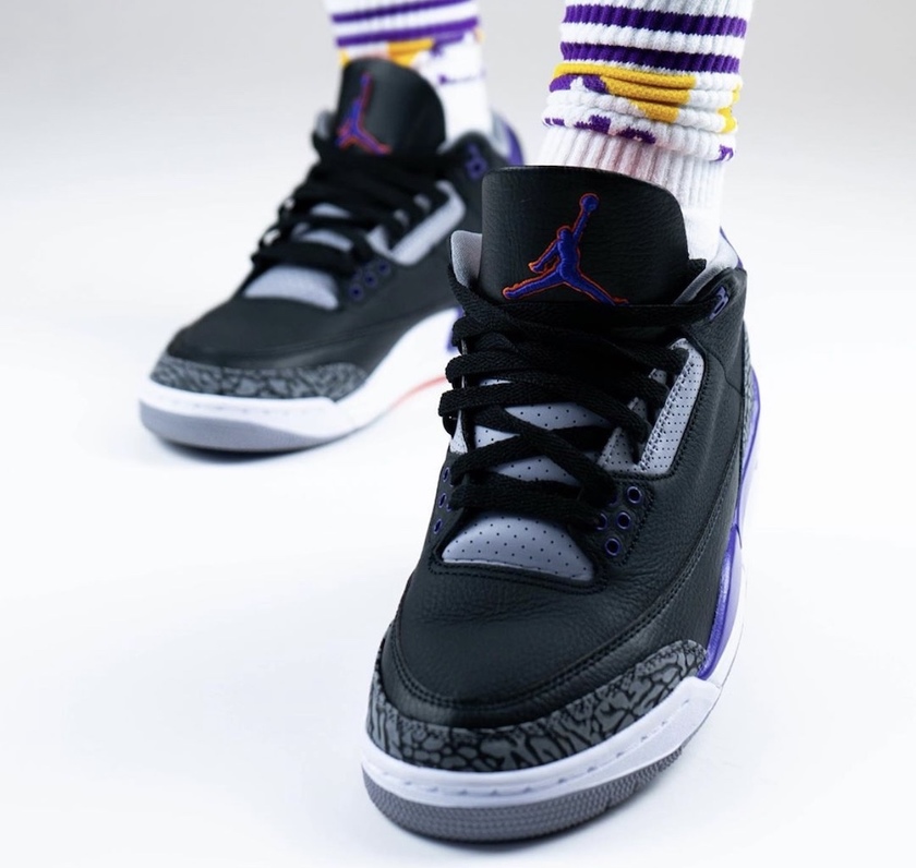 Air Jordan 3 Court Purple Suns CT8532-050å³å°åå:registered: