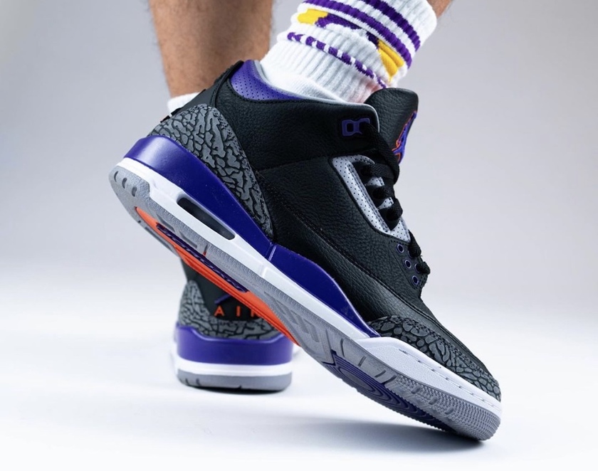 Air Jordan 3 Court Purple Suns CT8532-050å³å°åå:registered: