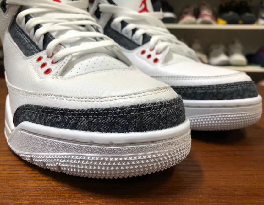 Air Jordan 3 SE Denim Fire Red CZ6431-100 2020åå:registered:æ¥æ