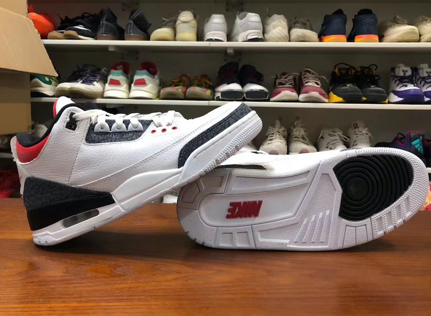 Air Jordan 3 SE Denim Fire Red CZ6431-100 2020åå:registered:æ¥æ