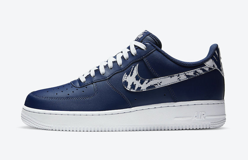 Nike Air Force 1 Low Navy Animal Swoosh CZ7873-400 Release Date