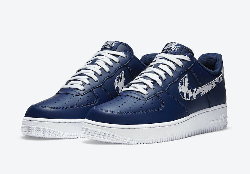 Nike Air Force 1 Low Navy Animal Swoosh CZ7873-400 Release Date
