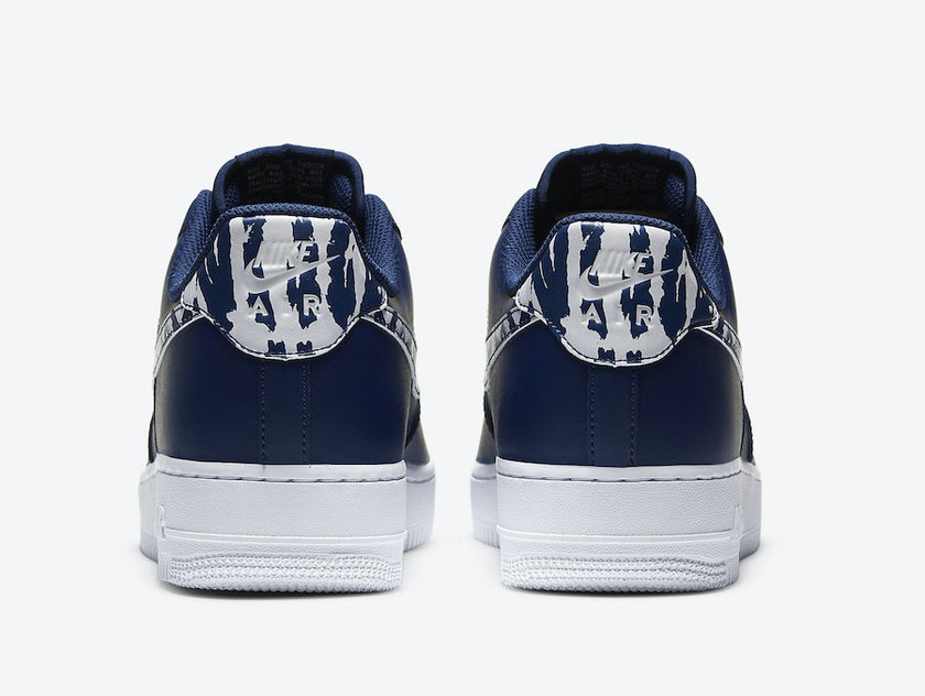 Nike Air Force 1 Low Navy Animal Swoosh CZ7873-400 Release Date