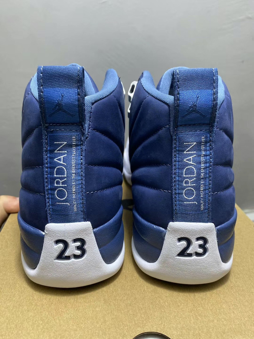 Air Jordan 12 Indigo Blue 130690-404åå:registered:æ¥æä»·æ ¼
