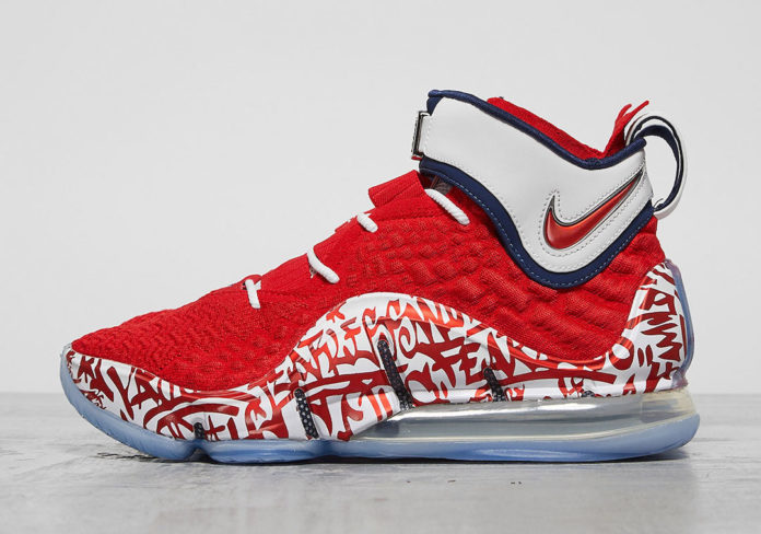 Nike LeBron 17 Graffiti Remix Redåå:registered:æ¥æ