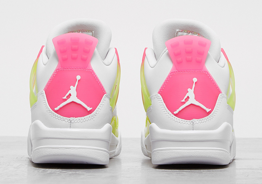Air Jordan 4 GS Lemon Venom Pink Blast CV7808-100åå:registered:æ¥æ