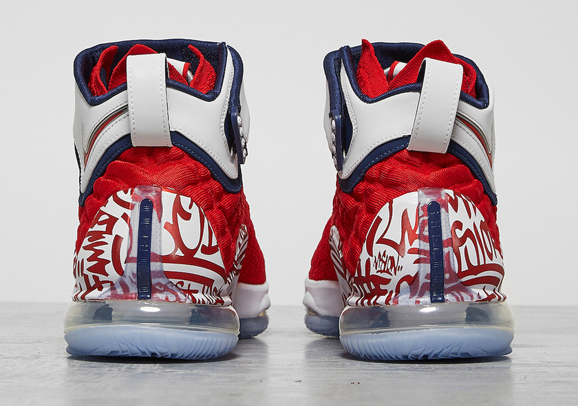 Nike LeBron 17 Graffiti Remix Redåå:registered:æ¥æ