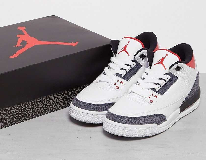 Fire Red Air Jordan 3 Denim CZ6431-100åå:registered:æ¥æ