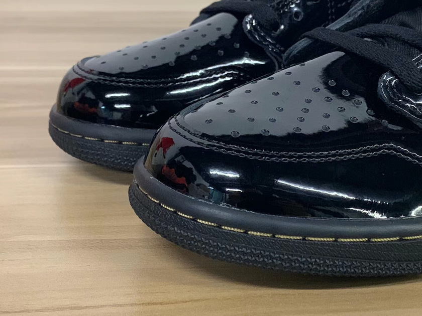 Air Jordan 1 Patent Leather Black Gold 555088-032åå:registered:æ¥æå:registered:ä»·