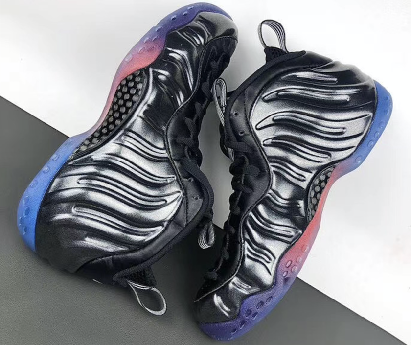 Nike Air Foamposite One Black Team Royal Team Orange CU8063-001åå:registered:æ¥æ