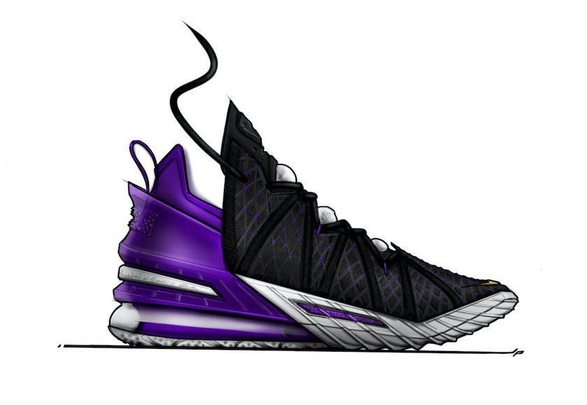 èåLeBron 18 Sketch