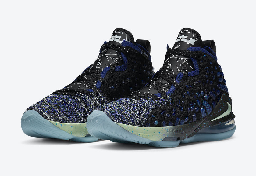Nike LeBron 17 Constellations BQ5594-407åå:registered:æ¥æ