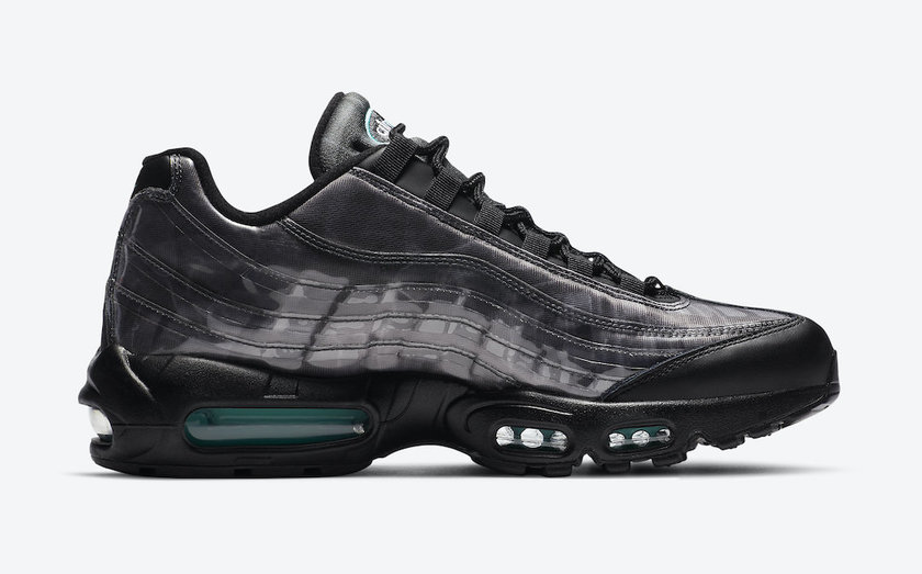 Nike Air Max 95é»è²Auroraç»¿è²çç°è²DA7735-001åå:registered:æ¥æ