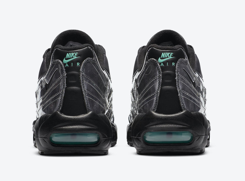Nike Air Max 95é»è²Auroraç»¿è²çç°è²DA7735-001åå:registered:æ¥æ