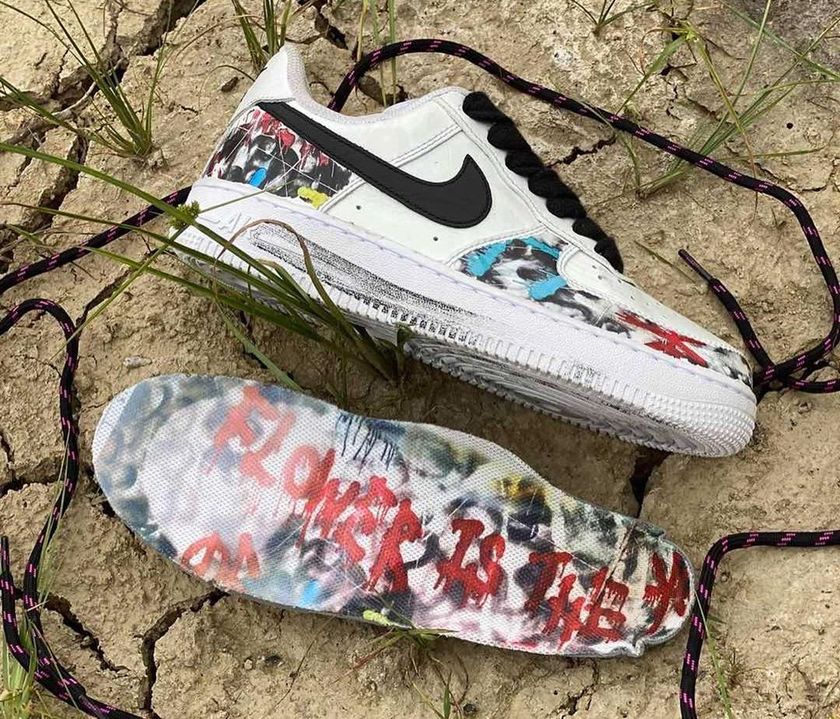 PEACEMINUSONE Nike Air Force 1 White Black DD3223-100åå:registered:æ¥æ