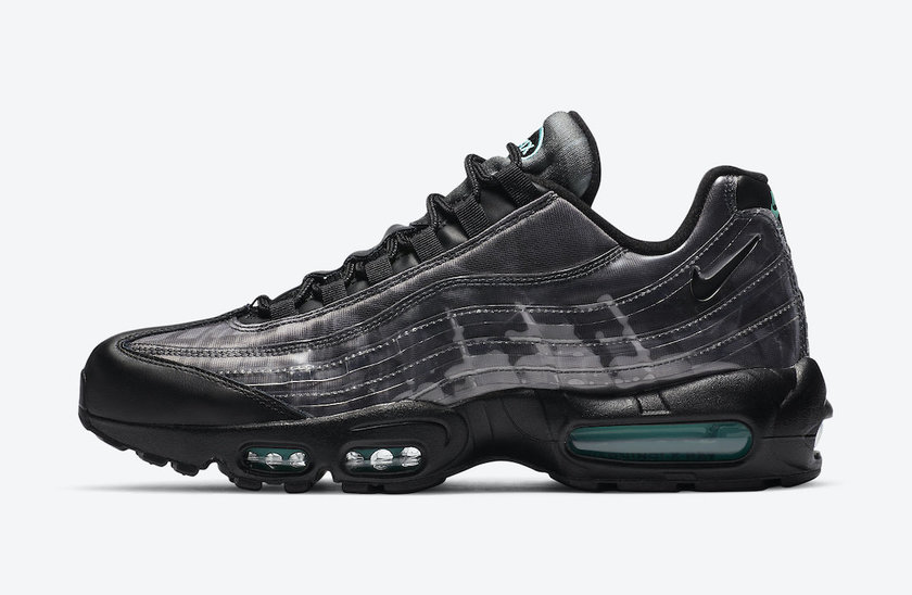 Nike Air Max 95é»è²Auroraç»¿è²çç°è²DA7735-001åå:registered:æ¥æ