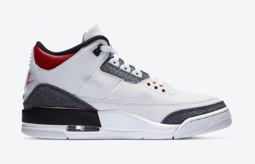 Air Jordan 3 Denim Fire Red CZ6431-100åå:registered:æ¥æä»·æ ¼