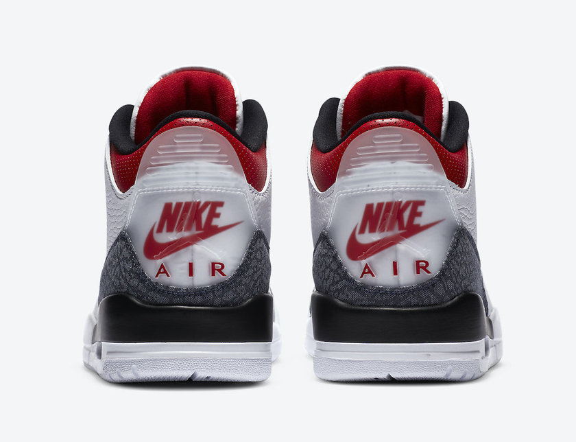 Air Jordan 3 Denim Fire Red CZ6431-100åå:registered:æ¥æä»·æ ¼