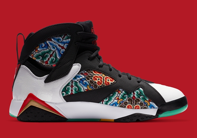 AJ7,Air Jordan 7 GC,China,CW28  9 月狠鞋提前曝光！这双中国限定 Air Jordan 7 细节美如画！