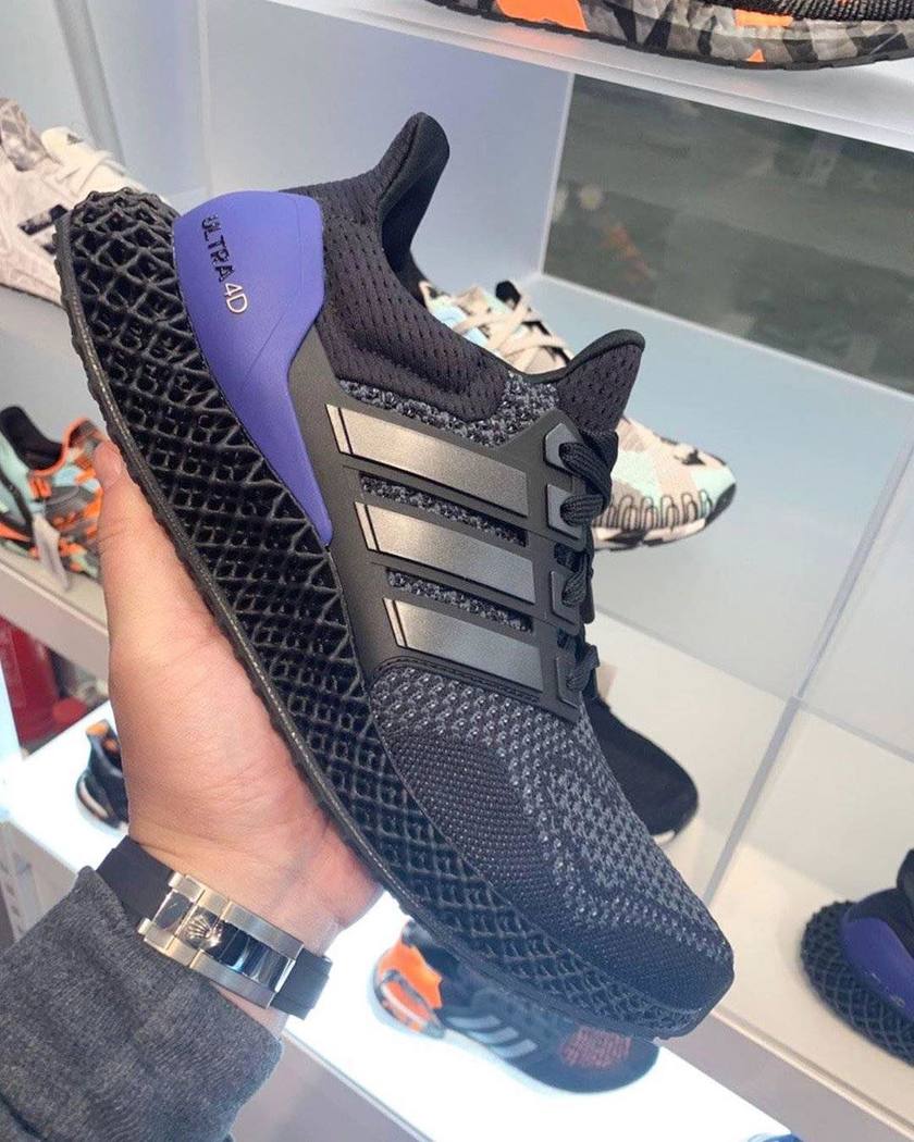 adidas Ultra 4D Black Purple Release Date