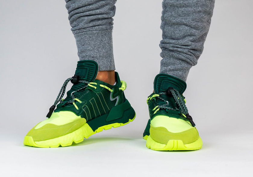 ç¢§ææ¯Ivy Park adidas Nite Jogger Signal Green S29041åå:registered:æ¥æ