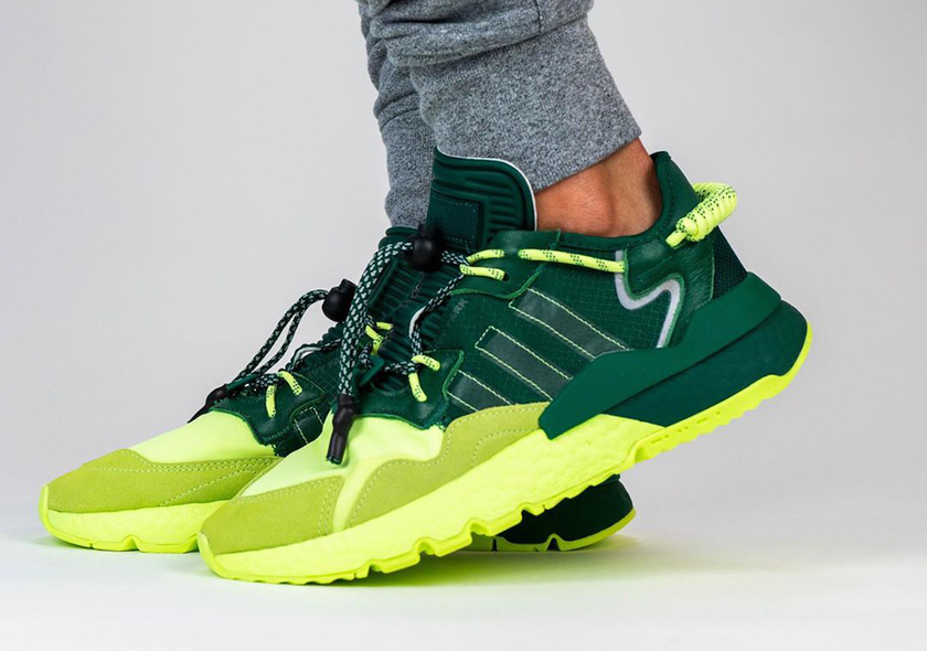 ç¢§ææ¯Ivy Park adidas Nite Jogger Signal Green S29041åå:registered:æ¥æ