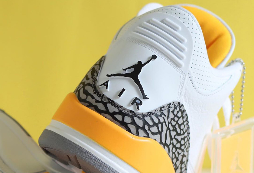 AJ3,Air Jordan 3,CK9246-108,发售 喜欢最好趁早买!湖人 Air Jordan 3 下周发售!