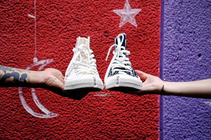 Dior,Converse,  VIP 限定！Dior x Converse 联名首度曝光！这设计未免...