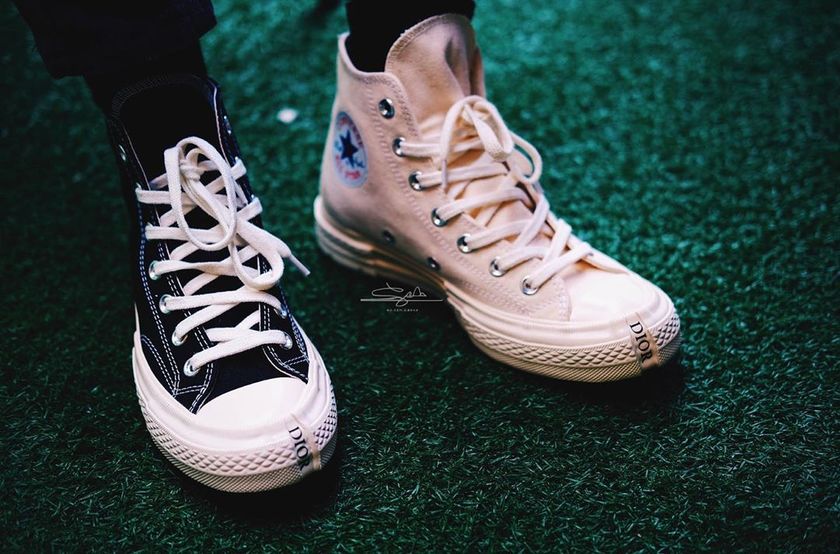 Dior,Converse,  VIP 限定！Dior x Converse 联名首度曝光！这设计未免...