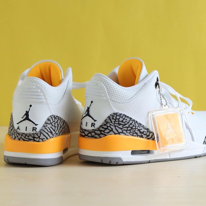 AJ3,Air Jordan 3,CK9246-108,发售 喜欢最好趁早买!湖人 Air Jordan 3 下周发售!