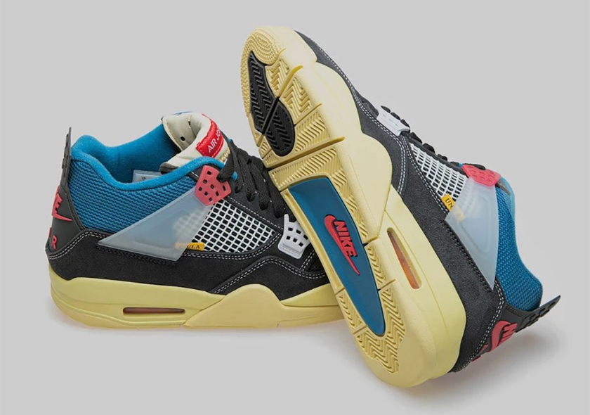 Union LA Air Jordan 4 Off Noiråå:registered:æ¥æ
