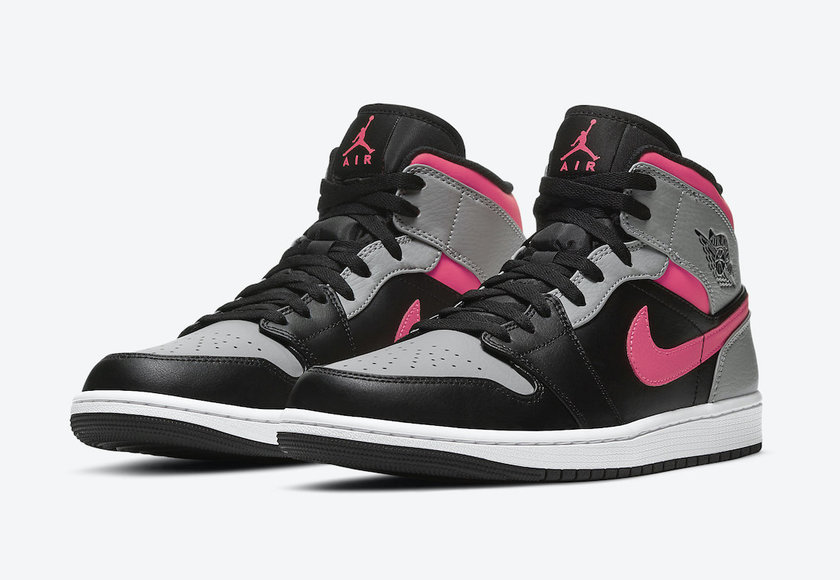 Air Jordan 1 Mid Pink Shadow 554724-059åå:registered:æ¥æ