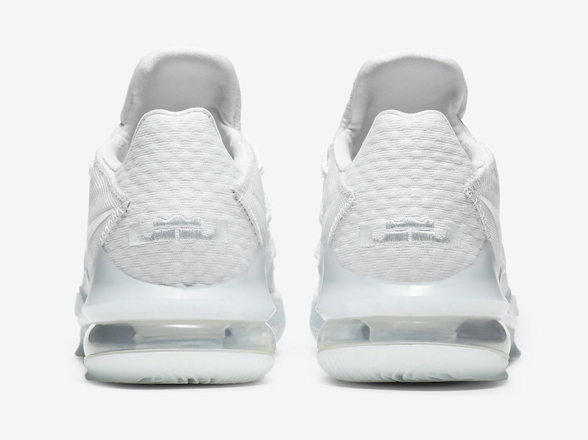 Nike LeBron 17 Low Triple White Camo CD5007-103åå:registered:æ¥æ