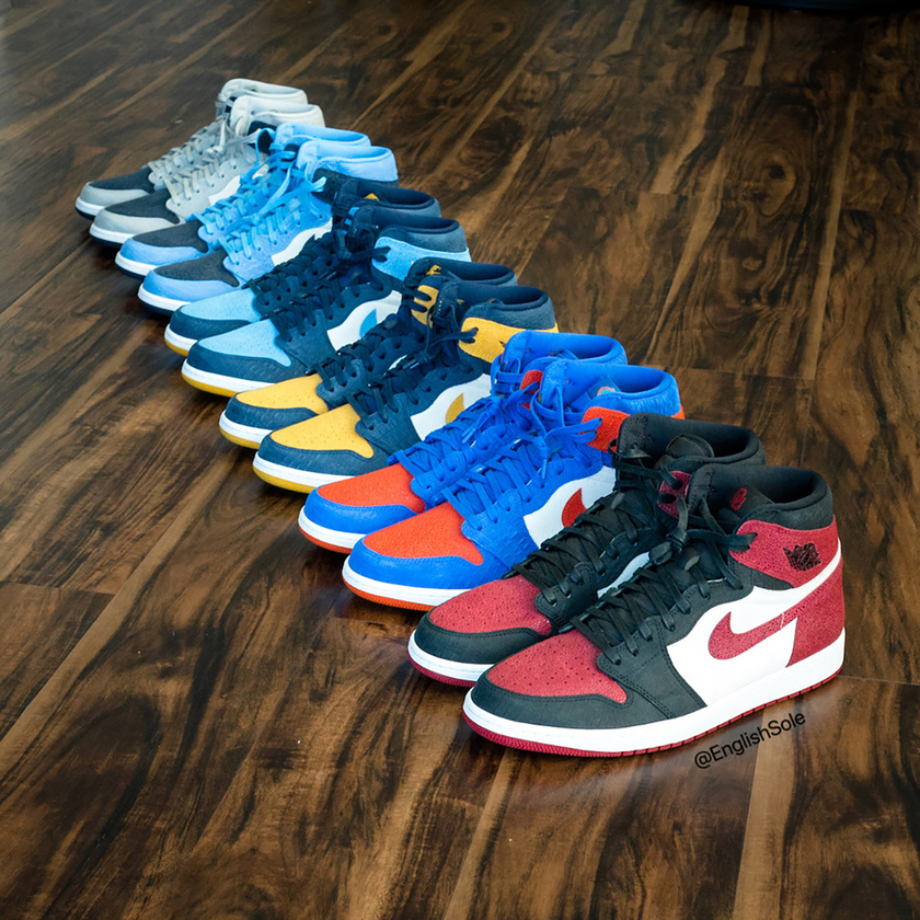 Air Jordan 1 College PE 2020ç³»å