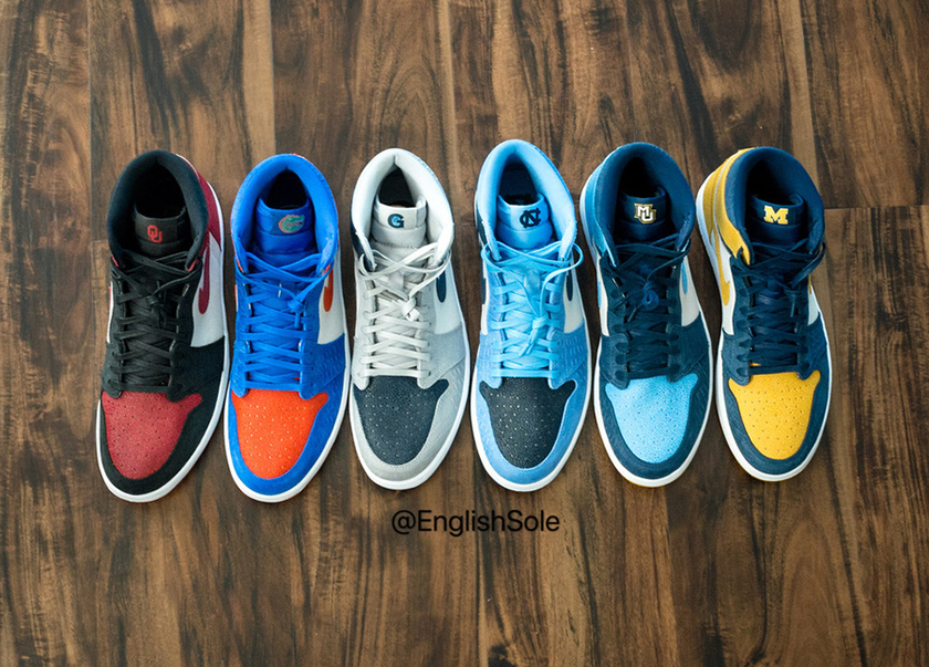 Air Jordan 1 College PE 2020ç³»å